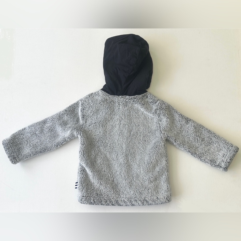 Splendid boy’s Gray and Black Jacket. Size 12-18M. - Picture 5 of 7